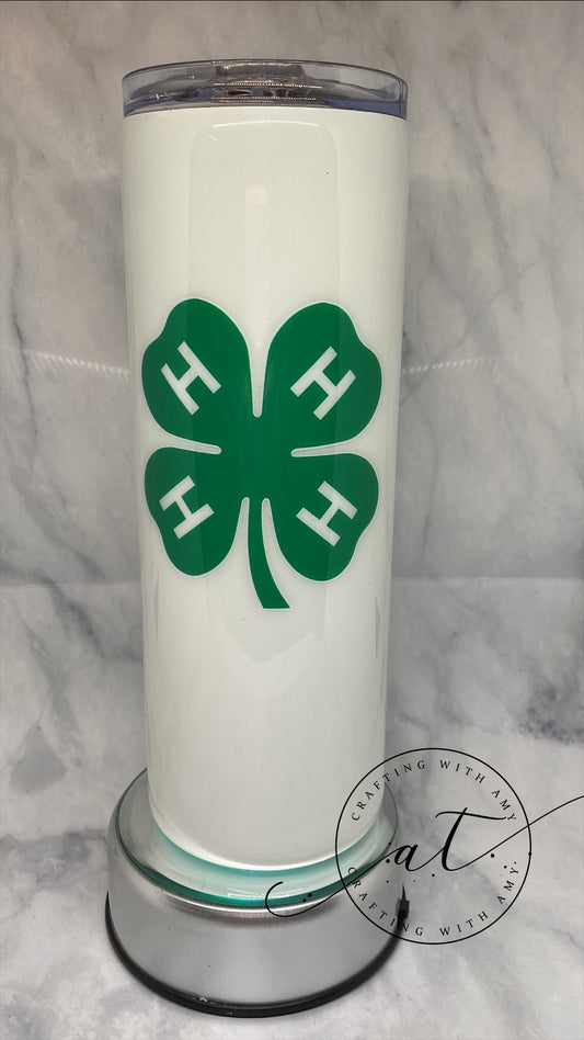 4H Tumbler (type) Inspired - CraftingwithAmy