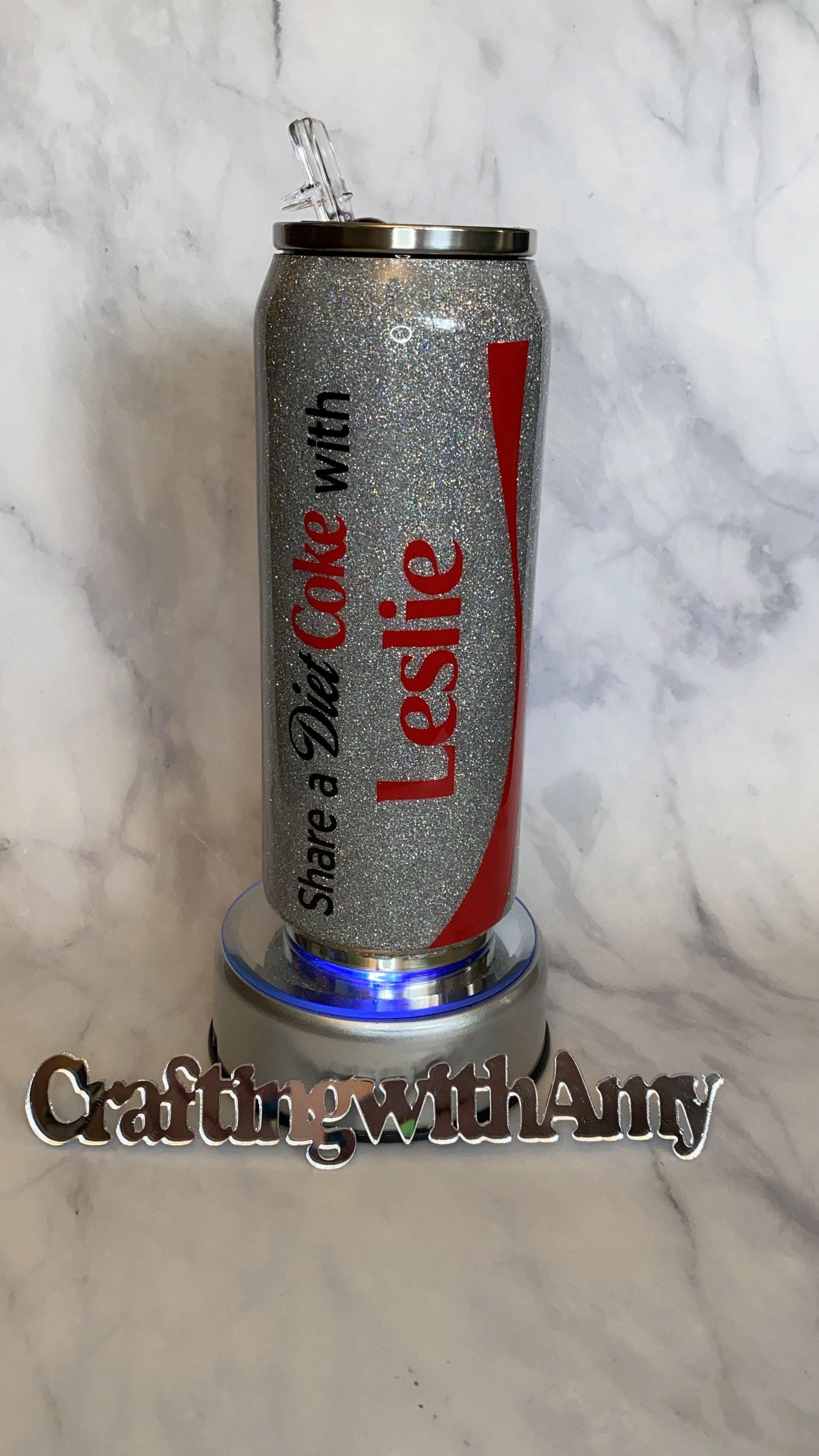Personalized Diet Coke tumbler, Diet Coke, Diet Coke Epoxy Can Tumbler, Custom coke, have a coke with, inspired, diet coke inspired freeshipping - CraftingwithAmy