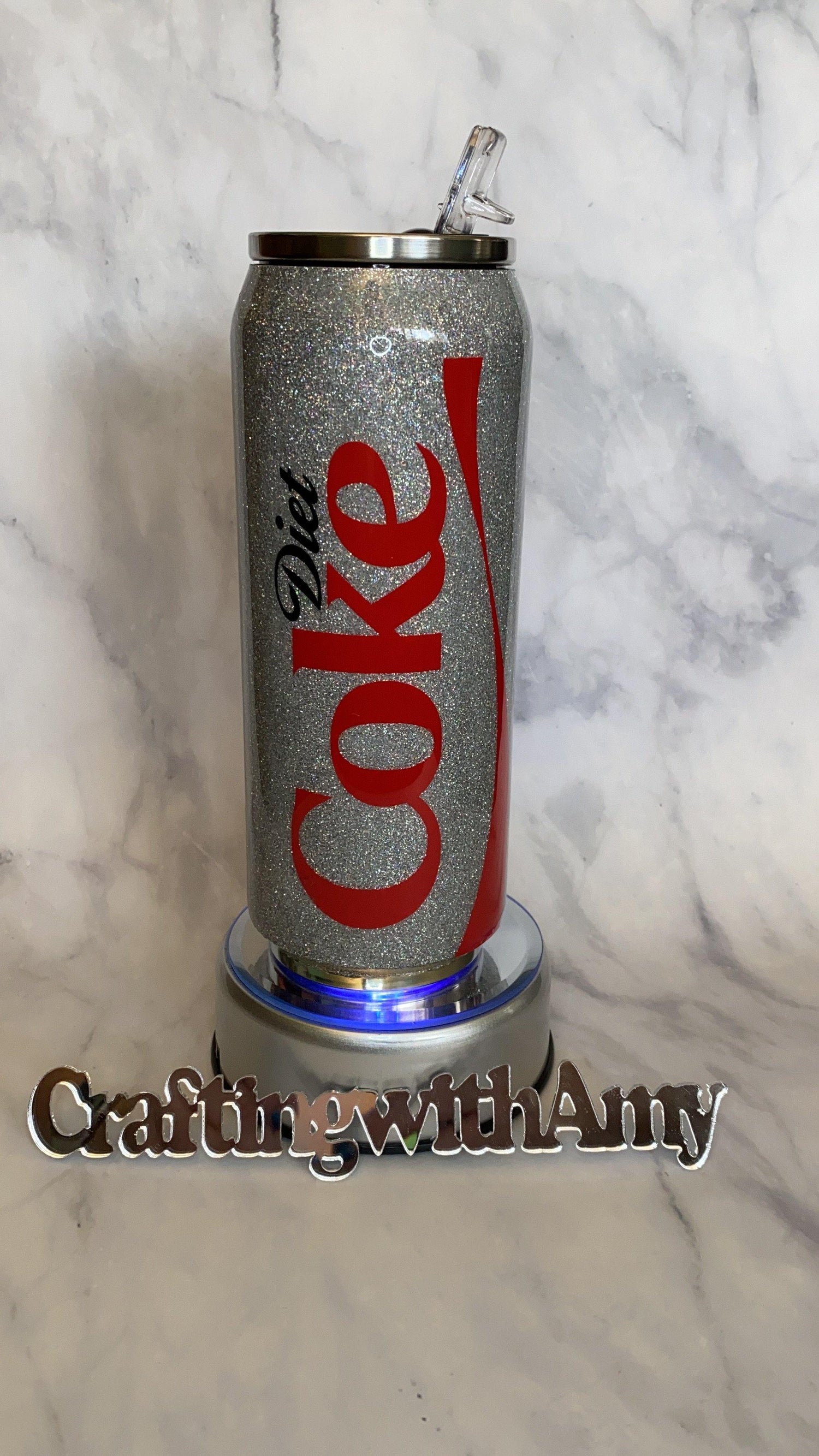 Personalized Diet Coke tumbler, Diet Coke, Diet Coke Epoxy Can Tumbler, Custom coke, have a coke with, inspired, diet coke inspired freeshipping - CraftingwithAmy